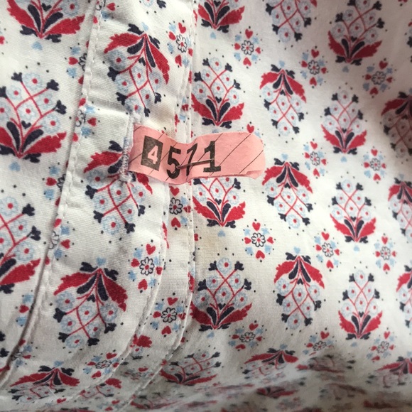 XXL George strait long sleeve button up with red white and blue details - Picture 7 of 7